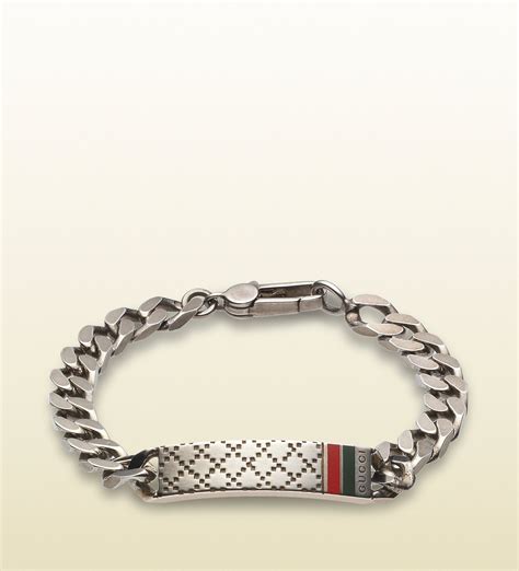 gucci bracelets for men|luxury silver bracelets for men.